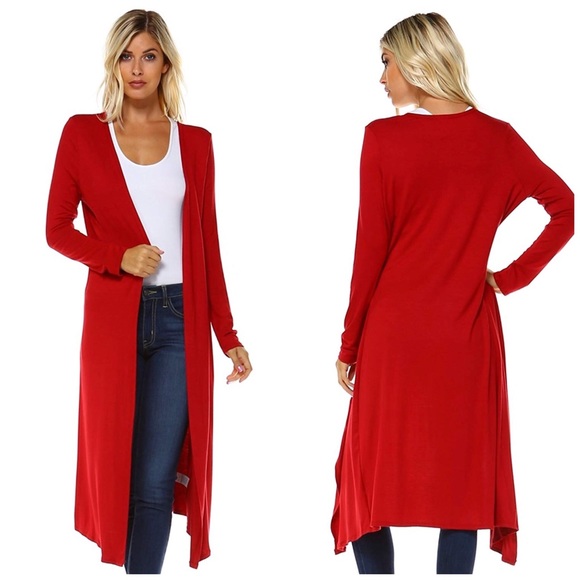 🆕Kalina Red Soft Duster - Picture 1 of 2